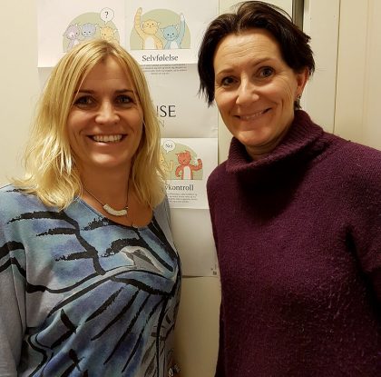 Kursledere Edel og Eirin i Arendal
